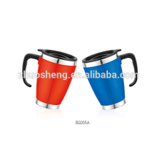 Parede dupla caneca, caneca térmica, caneca de café, caneca plástica